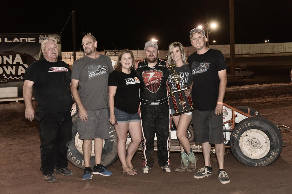 R.J. Johnson Returns To ASCS Desert Non-Wing Victory Lane At Arizona Speedway