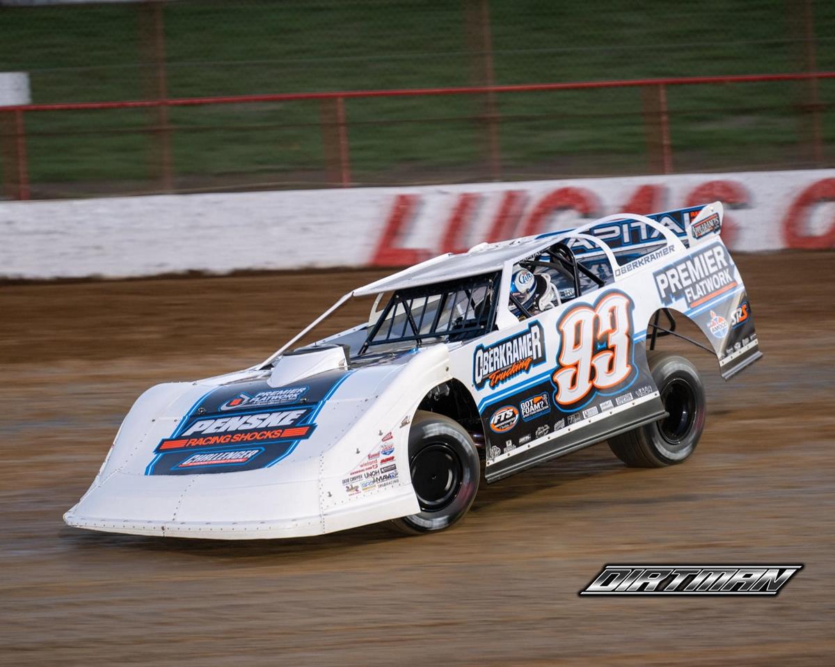 34 Raceway (West Burlington, IA) – Lucas Oil Midwest Late Model Racing Association (MLRA) – Slocum 50 – April 14, 2023. (DirtMan photo)