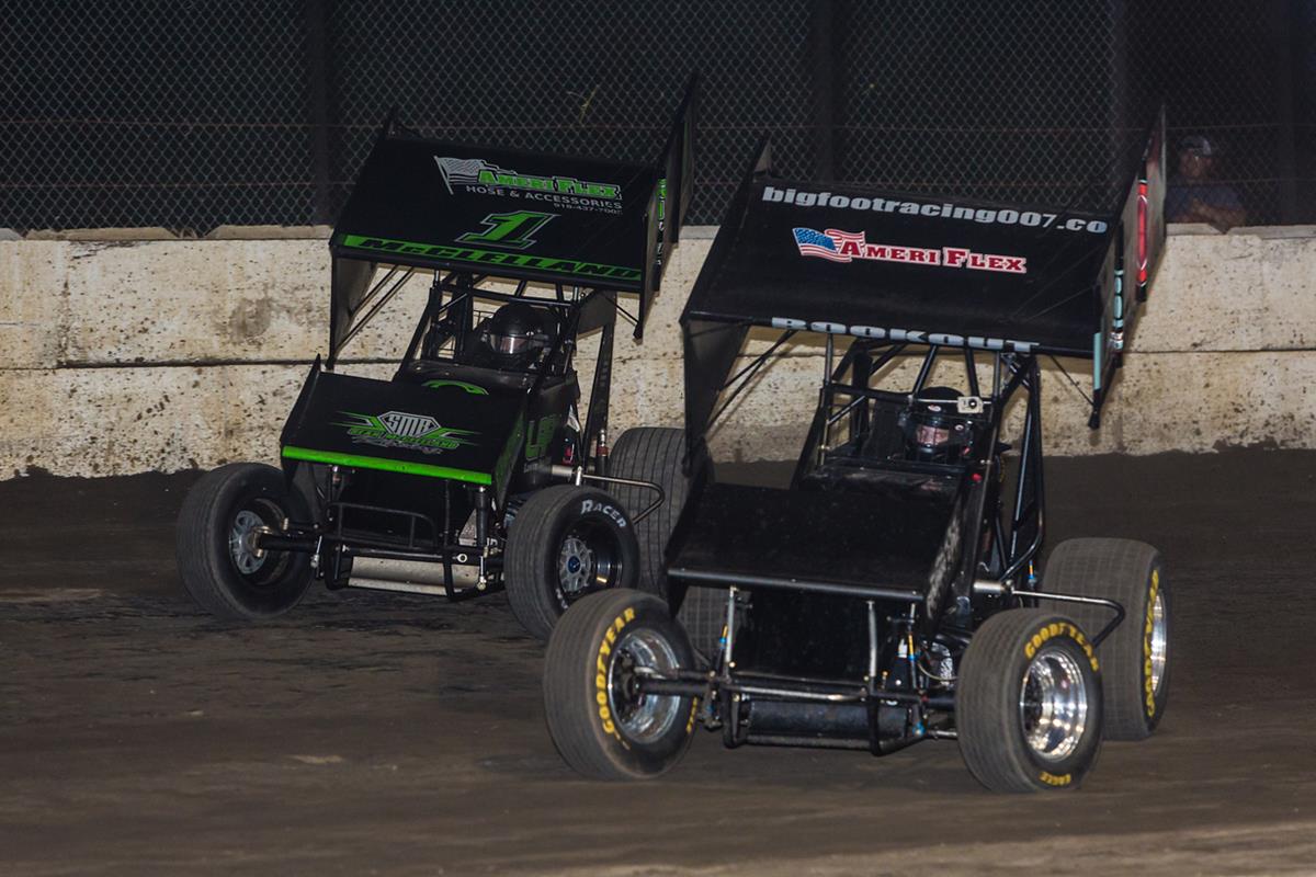 Michael Bookout Races to a Top 10 Finish in the "A" Feature