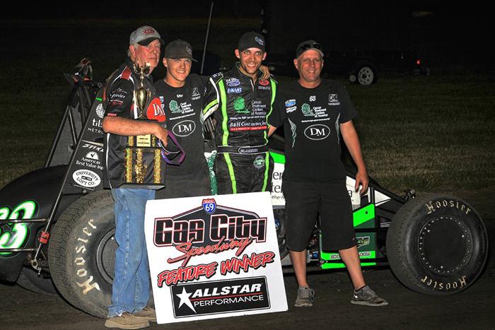 Clauson Racking Up Circular Insanity Wins - Leads Midget Week Points