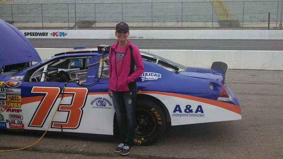 Testing at Virginia in the NASCAR