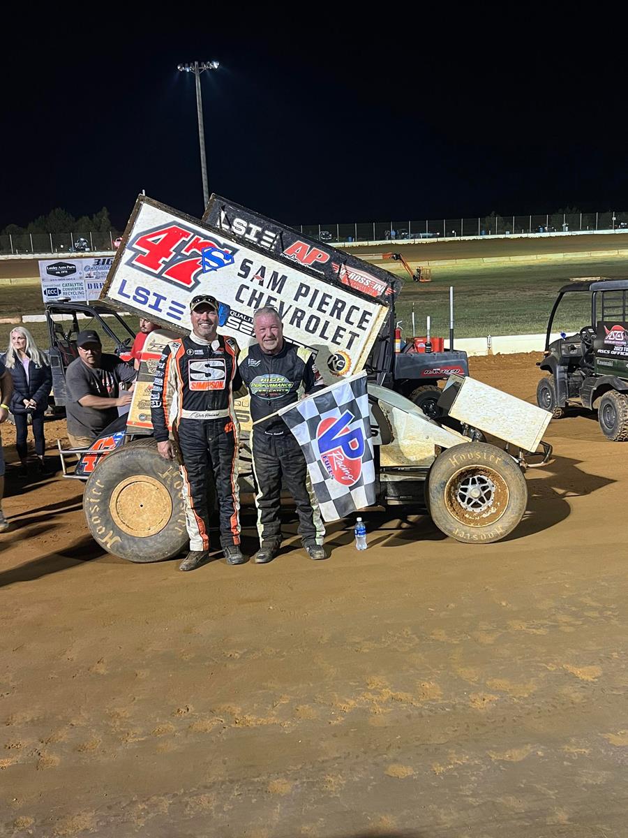 Still Winning! Sammy Swindell Takes ASCS Hurricane Area Super Sprints Victory