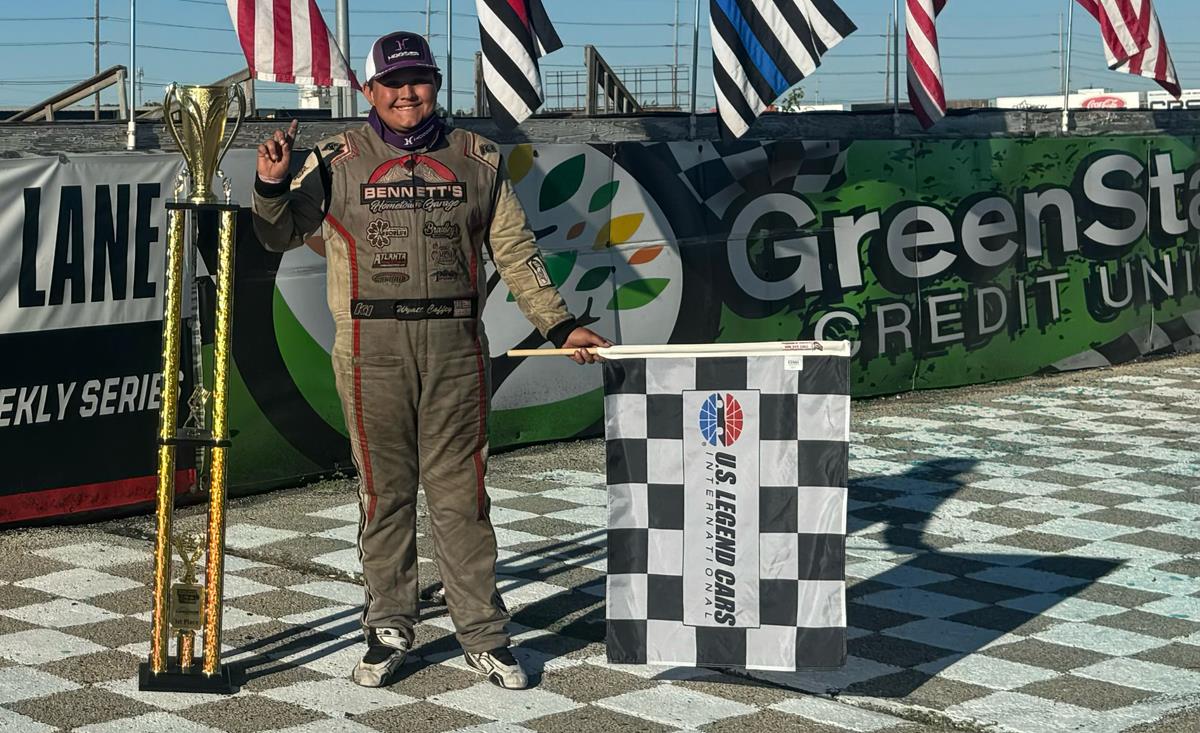 Wyatt Coffey wins Bandolero Nationals to capture INEX Bandolero Bandit National Championship