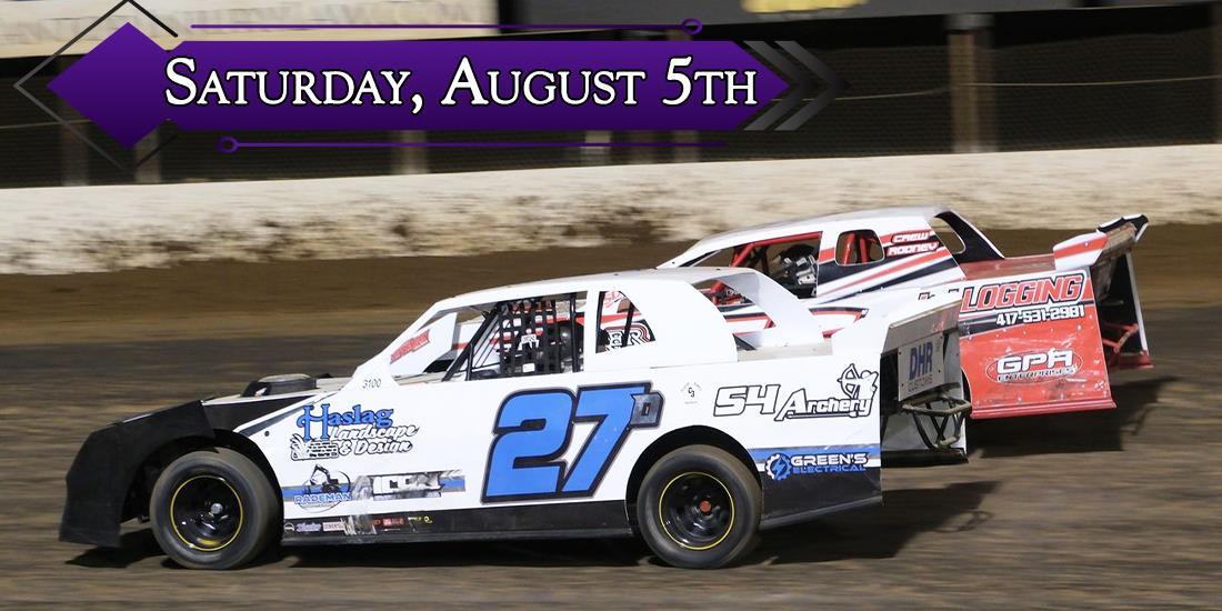 Back-2-School Night at Lake Ozark Speedway Weekly Racing Saturday, August 5th