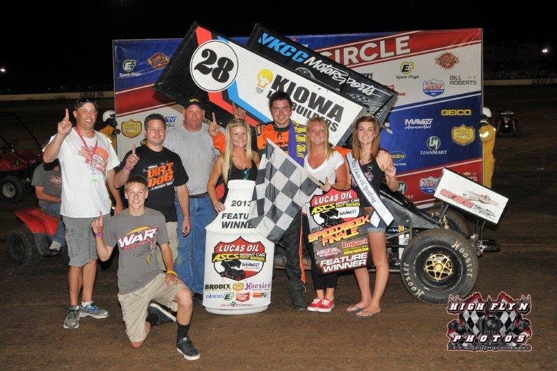 Cornell scores Lucas Oil ASCS victory at Wheatland