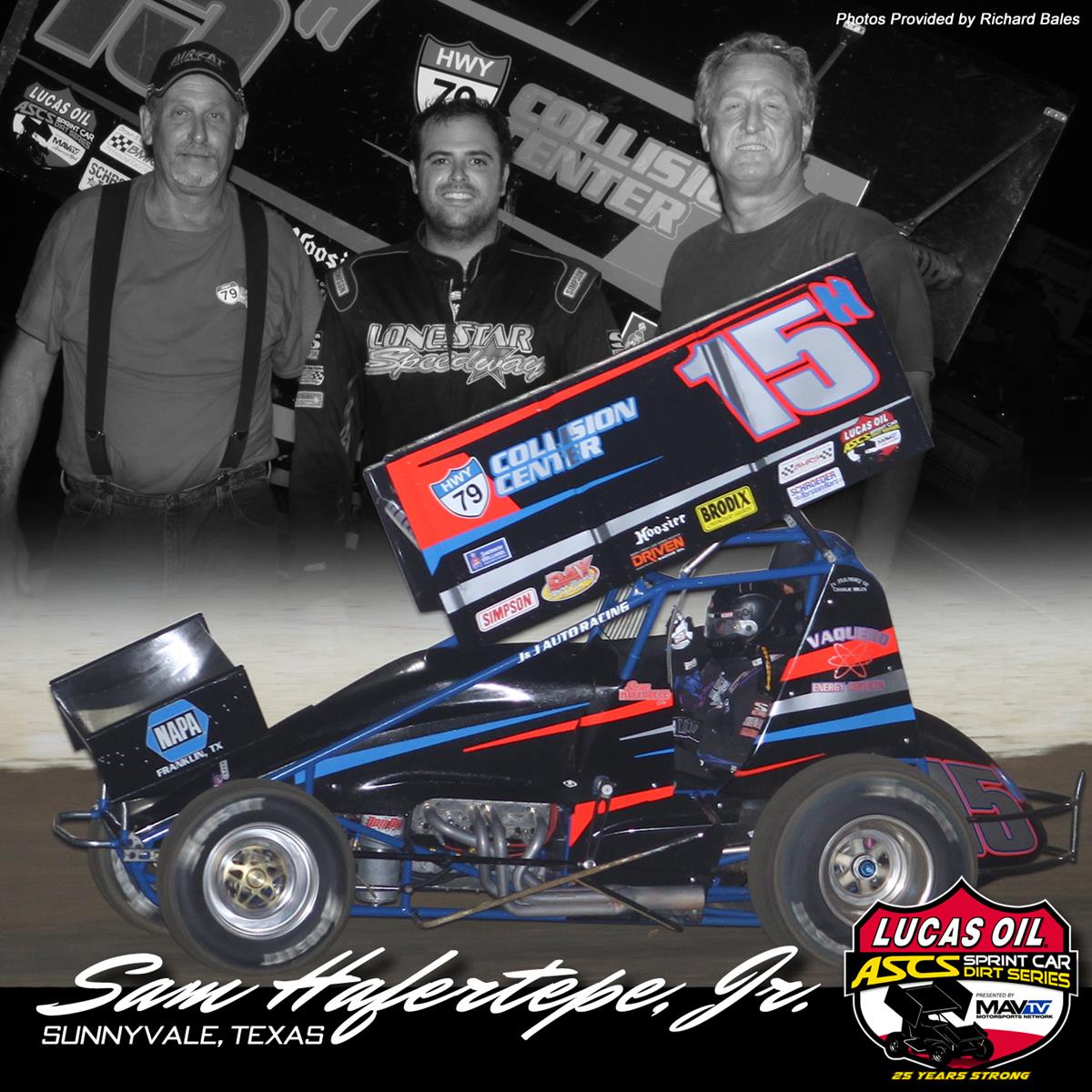 Sam Hafertepe, Jr. Returns Full Time To the Lucas Oil ASCS National Tour in 2016