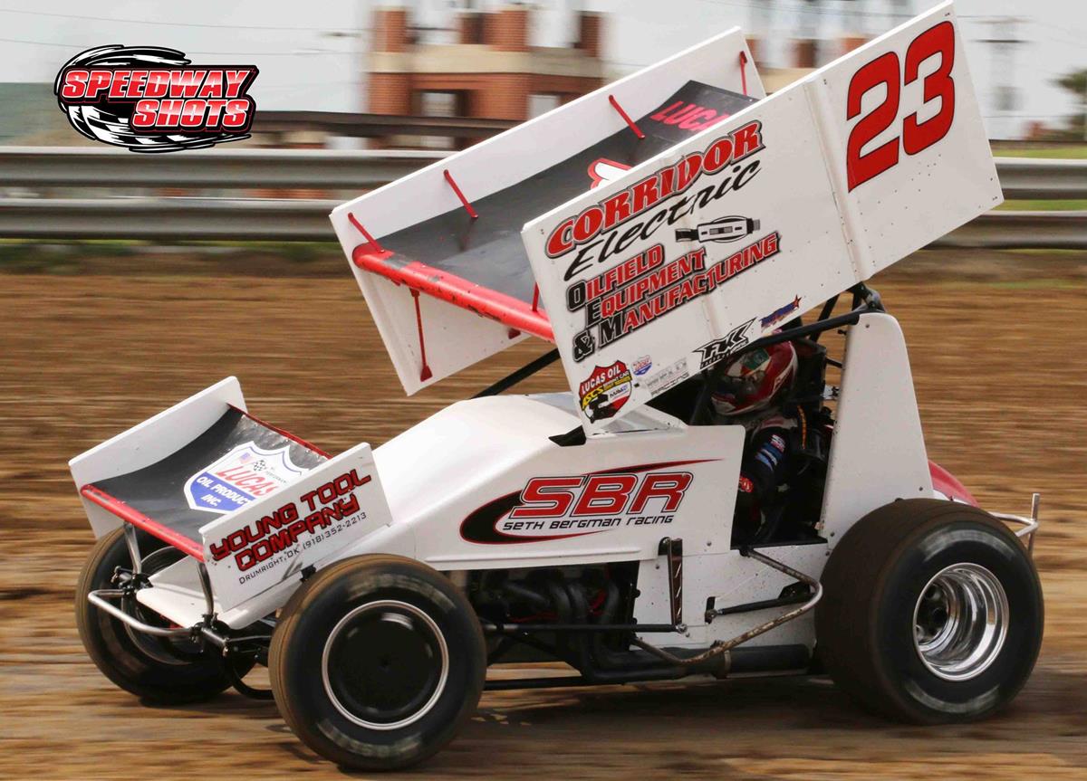 Bergman Earns Fourth-Place Finish at Lawton With ASCS Red River Region