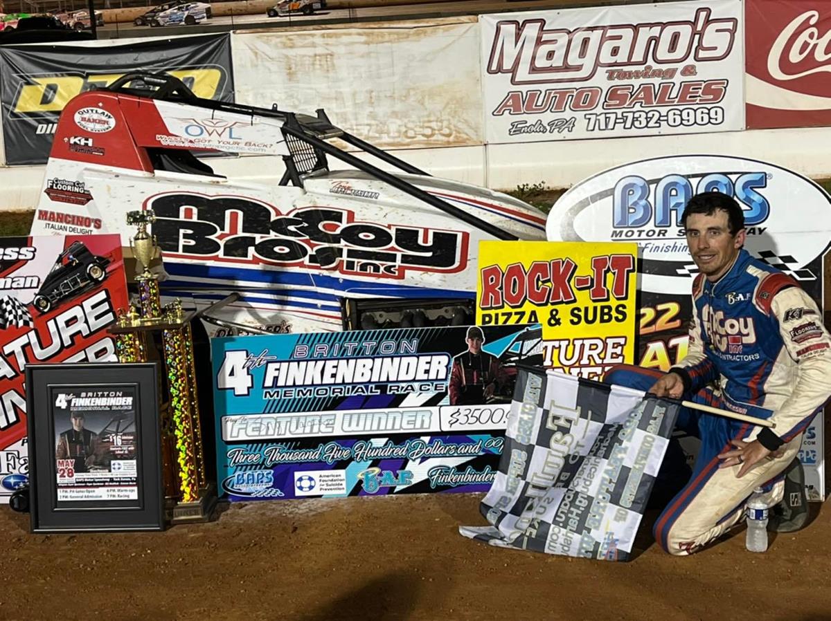 Tony Jackson Claims Britton Finkenbinder Memorial Win at BAPS