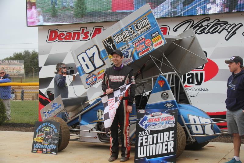 ALAN KRIMES CHARGES TO VICTORY; Invader Osborne Wins in First Trip to Lincoln