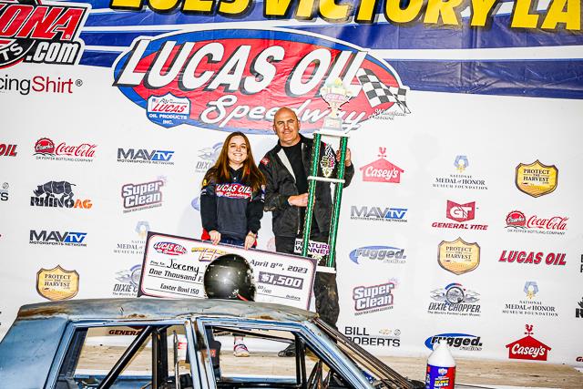 Wilson dominates, avoids trouble to win Easter Bowl Enduro 150 at Lucas Oil Speedway
