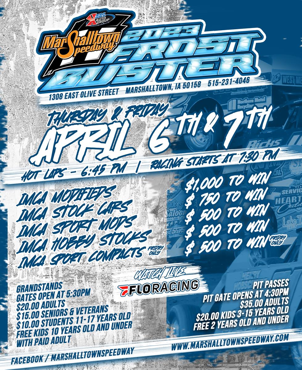 IMCA Frostbusters kick off this weekend