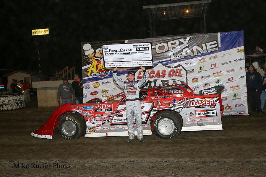 Pierce rules Lucas Oil MLRA at Davenport
