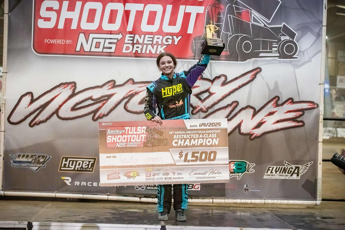 Haidyn Hansen Captures First Career Golden Driller With Restricted A-Class Triumph