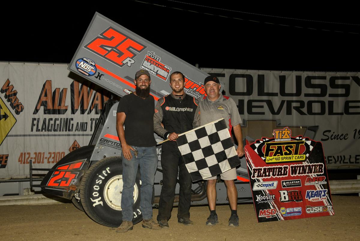 Ryan Triumphant At Pittsburgh's Pennsylvania Motor Speedway!