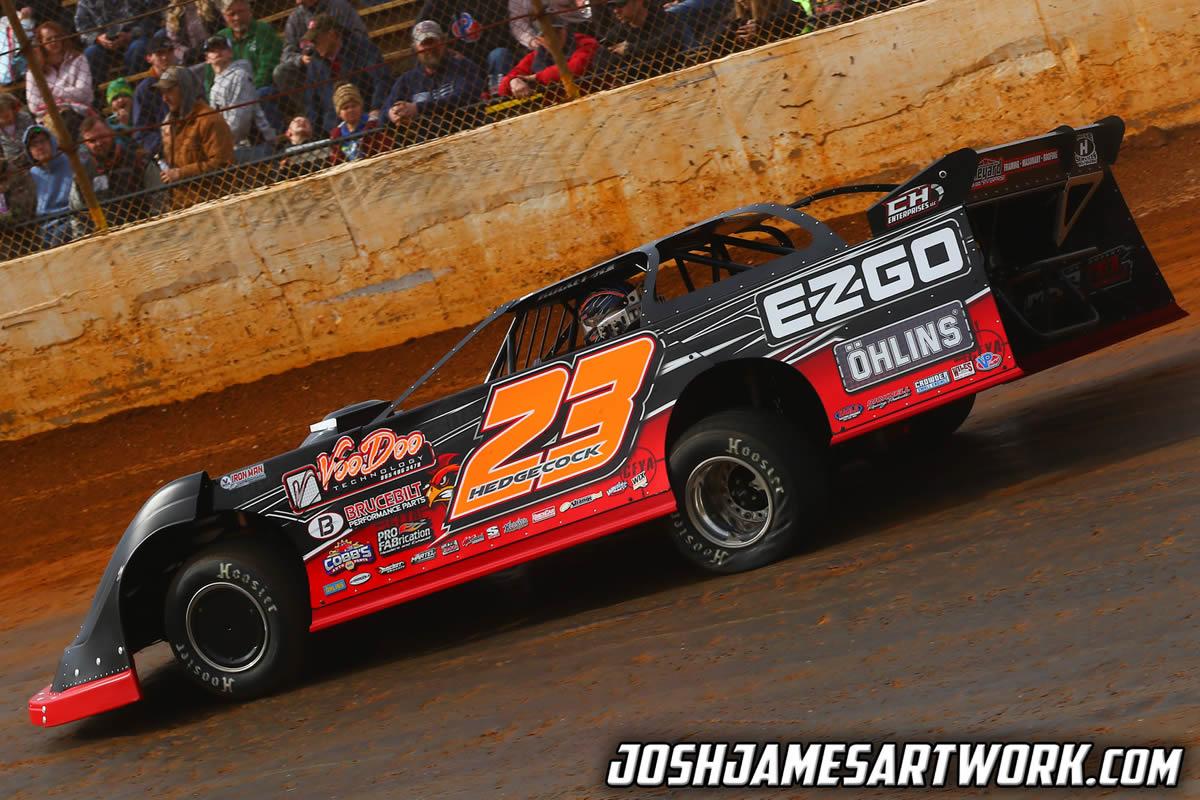 Sixth place finish in Cabin Fever at Boyd's Speedway