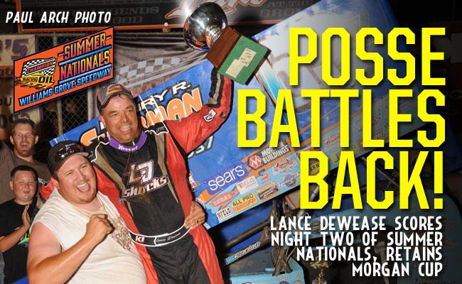 Dewease Scores Win for Posse at the Grove!