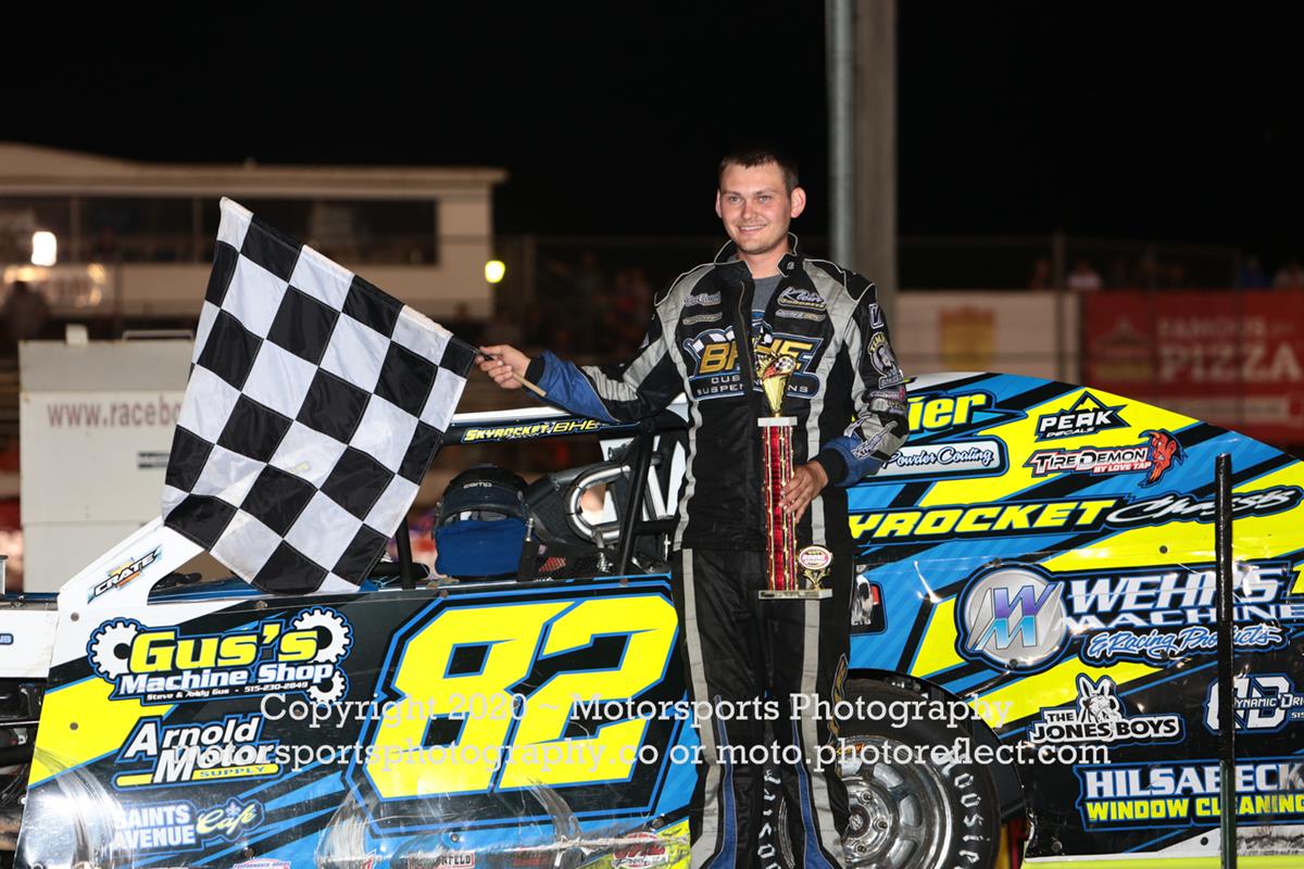 McBirnie posts first IMCA Modified victory