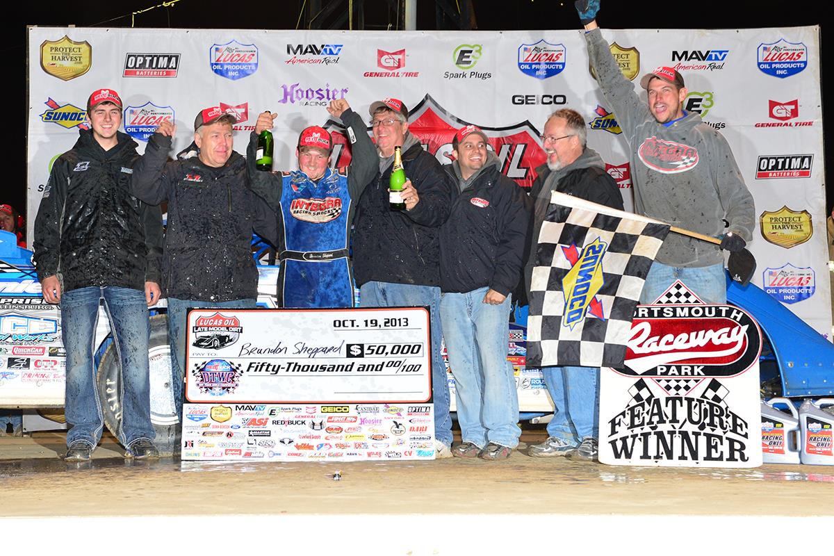Brandon Sheppard Shocks the Field and Wins the Dirt Track World Championship