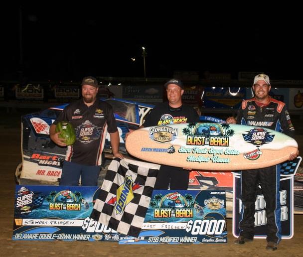 Friesen Has $8,260 Beach Blast, Roars from 23rd to Win Georgetown Tuesday Night