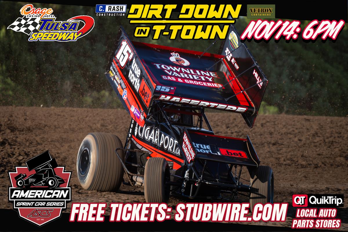 The WINNINGEST Driver of ASCS 2024 at Tulsa Speedway on Nov 14!