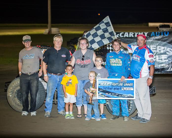 GRANT GRABS WAR WIN AT I-35