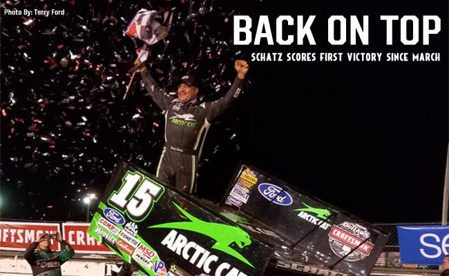 Schatz Wins at Missouri State Fair Speedway