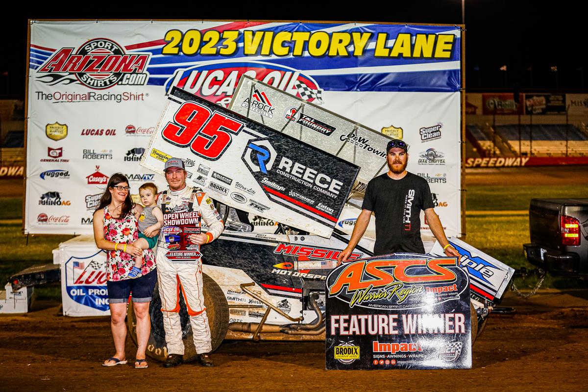 Covington Leads Start to Finish at Lucas Oil Speedway