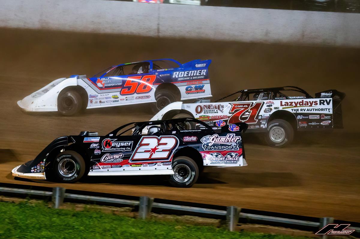 West Virginia Motor Speedway (Mineral Wells, WV) – Lucas Oil Late Model Dirt Series – E3 Spark Plugs Historic 100 – June 3rd-4th, 2022. (Heath Lawson photo)
