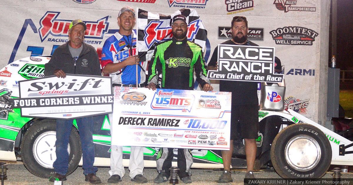 Ramirez races to late race victory at Fayette County