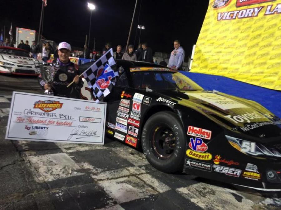 Bell Dominates Super Late Models at Hickory