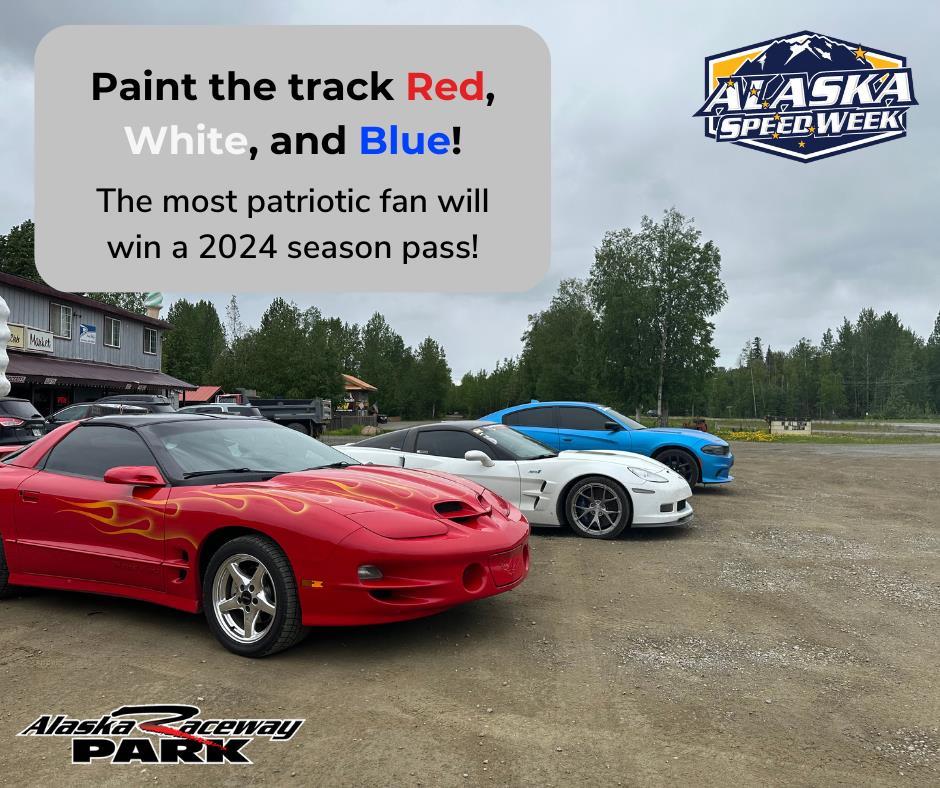Paint the Park Red, White & Blue for 4th of July