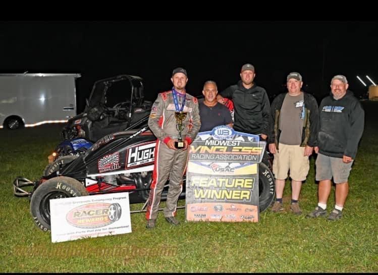 Schudy Streaks To Victory At US 36!