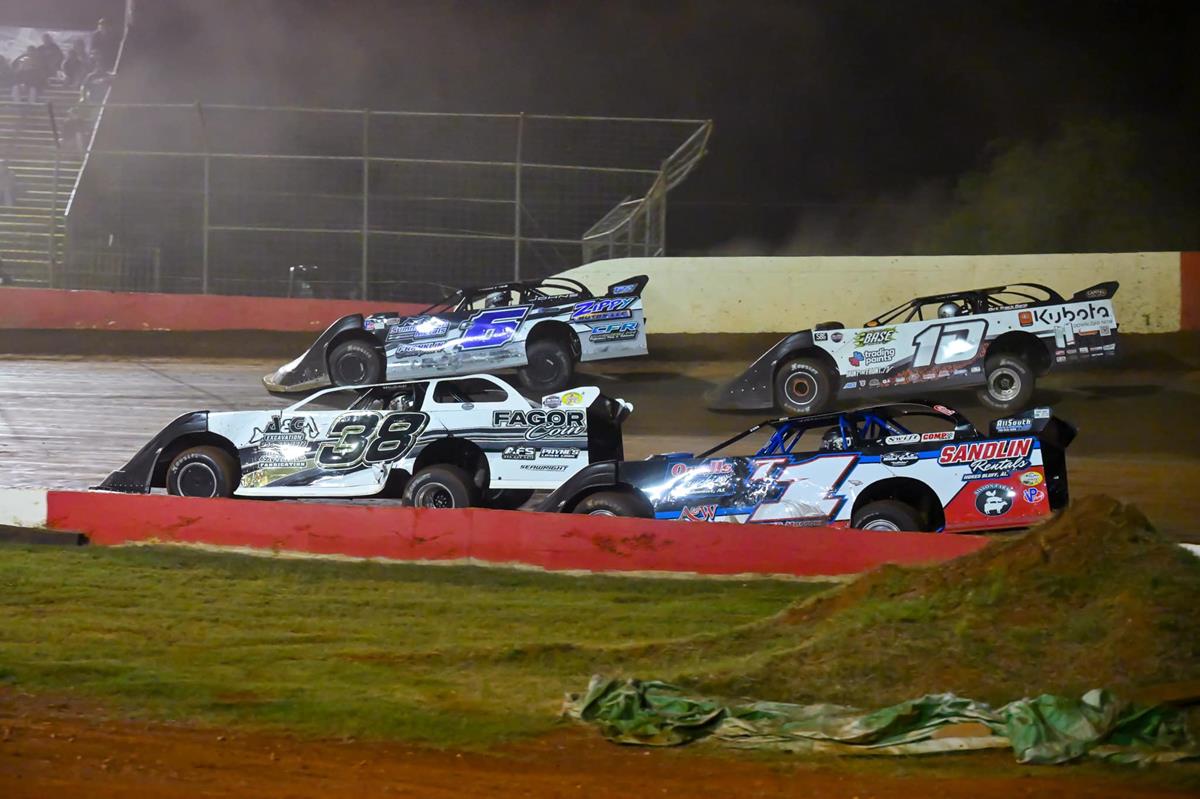 Talladega Short Track (Eastaboga, AL) – Hunt the Front Super Dirt Series – Red Farmer Tribute – October 4th-5th, 2024. (Simple Moments Photography)