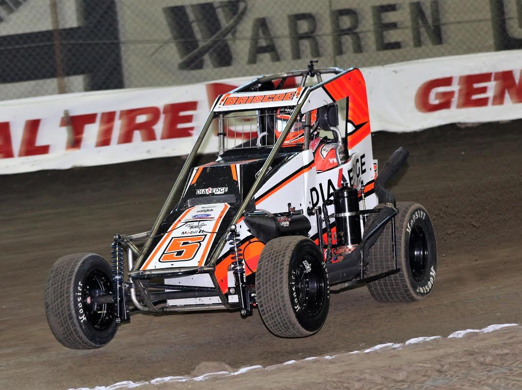 Briscoe Back In His Own Car & Back In Tulsa