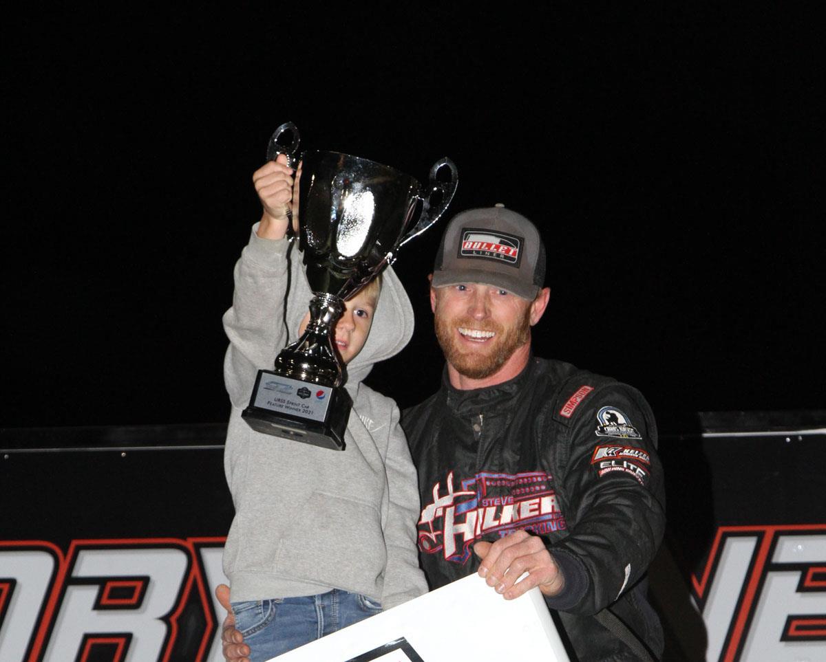Ty Williams Takes United Rebel Sprint Series Thriller In Dodge City