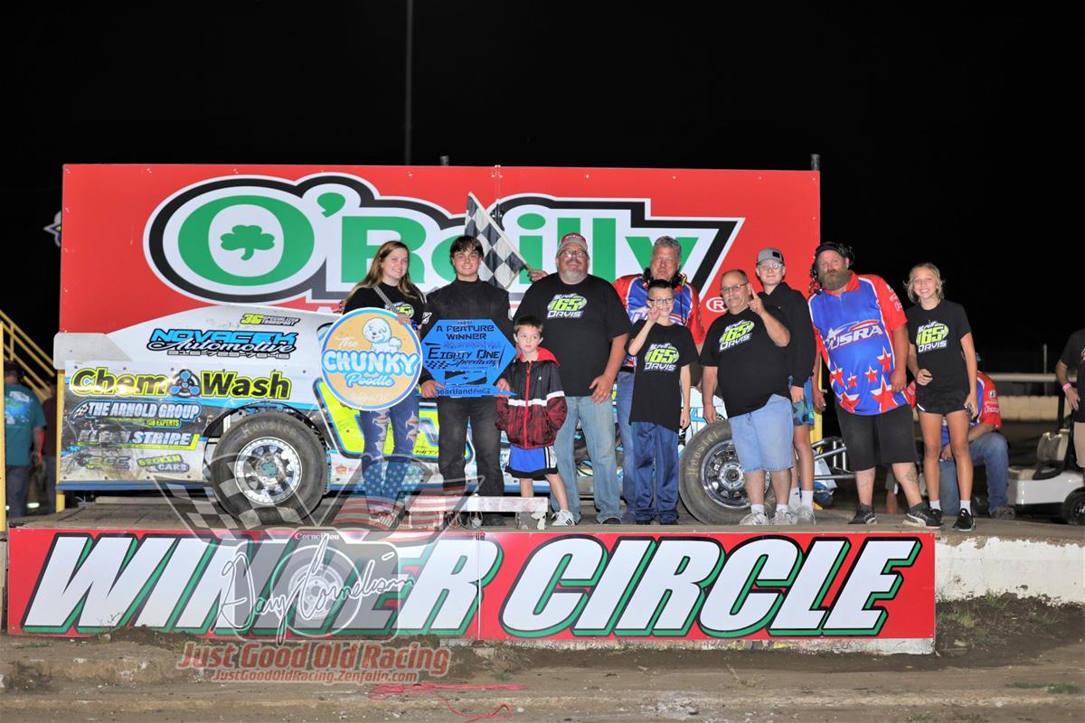 Brett Davis breaks through - Gemmill, Miller continue dominance