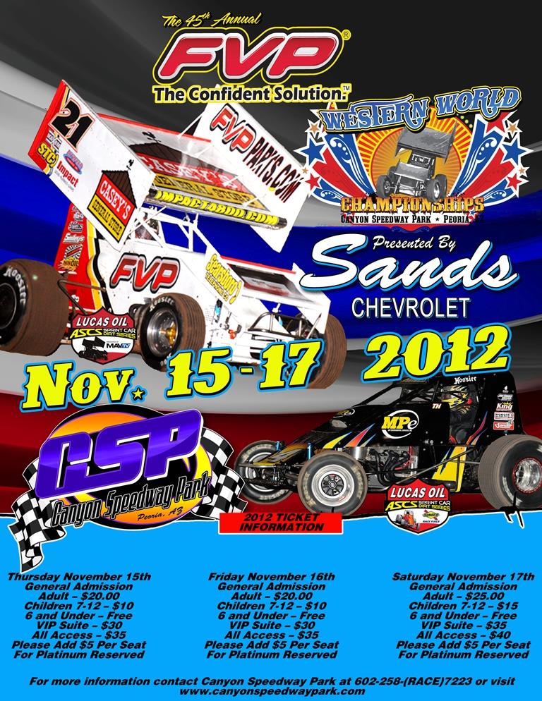 Western World Qualifying Nights Revealed