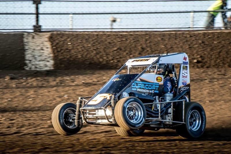 Peck Combats Engine Trouble at Kokomo Grand Prix