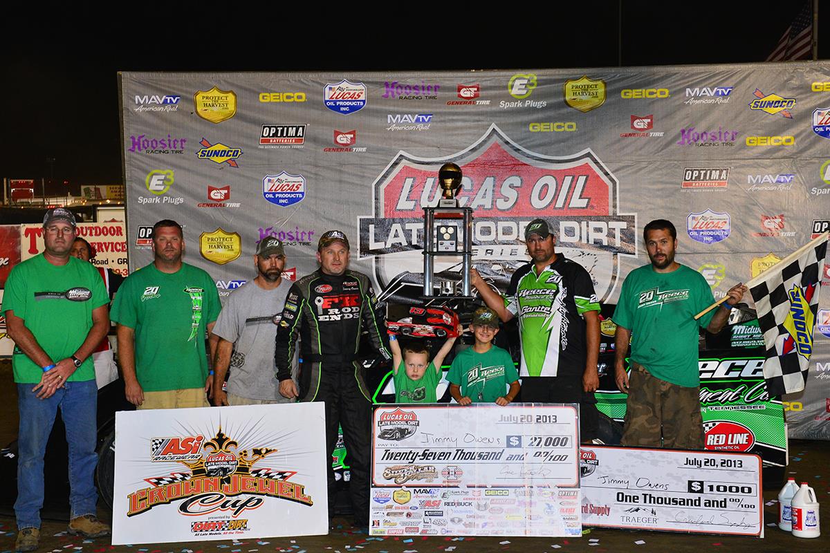 Owens Wins Barnburner at I-80 Speedway’s Silver Dollar Nationals