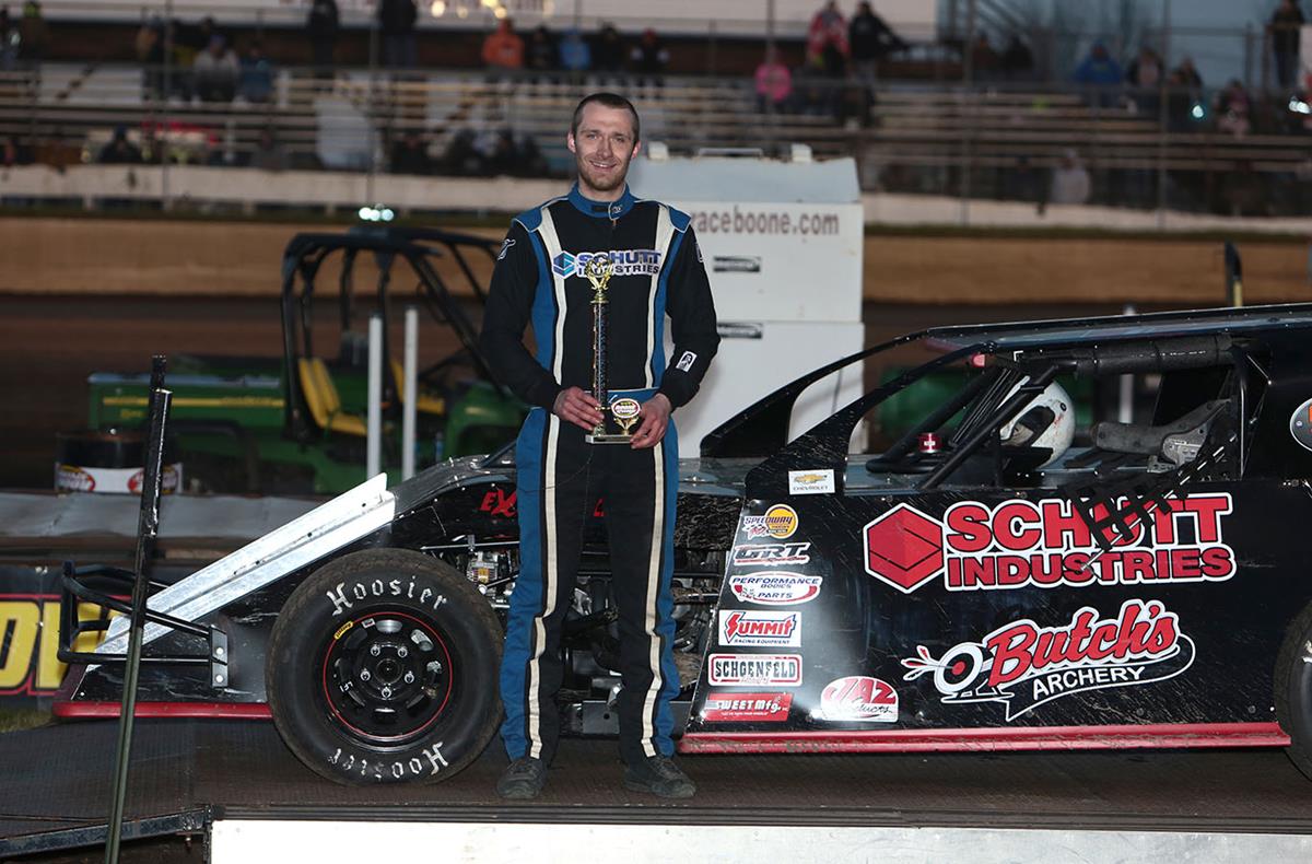 Season opener wins to Lamberies, Schafroth, Kuehl, Watson, and Huggins