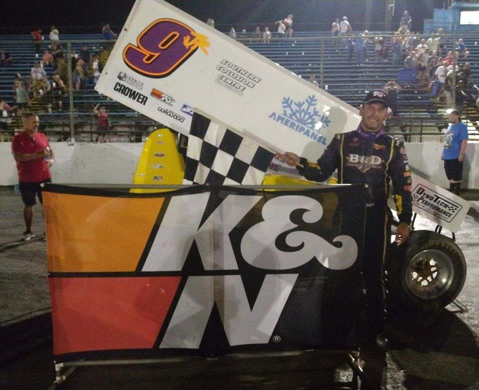 HAGAR GOES SEVEN STRAIGHT IN USCS COMPETITION AT RIVERSIDE ON SATURDAY.