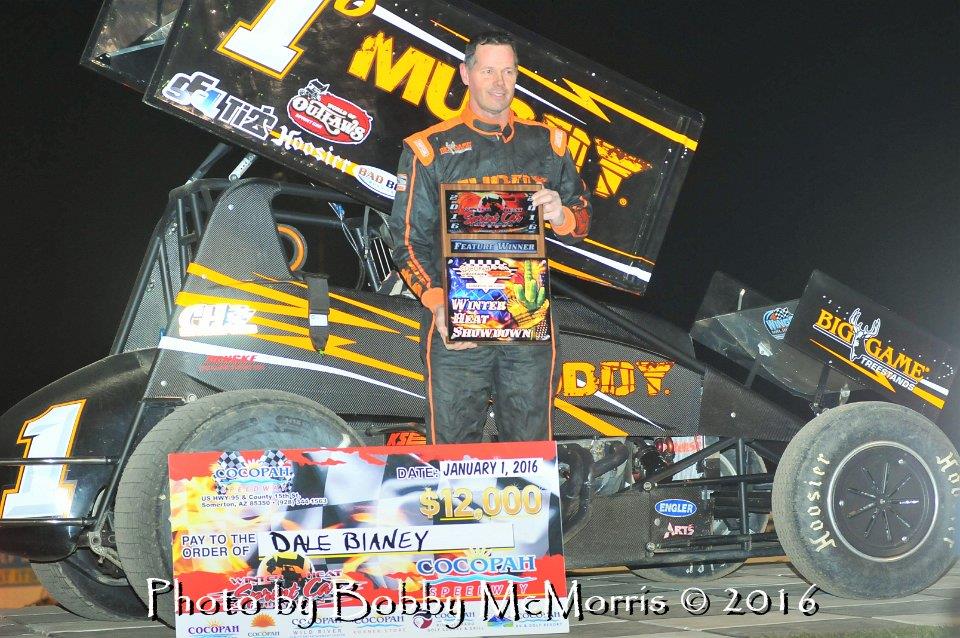 Blaney Brings Home $12,000 Payday for Winning Winter Heat Sprint Car Showdown Opener