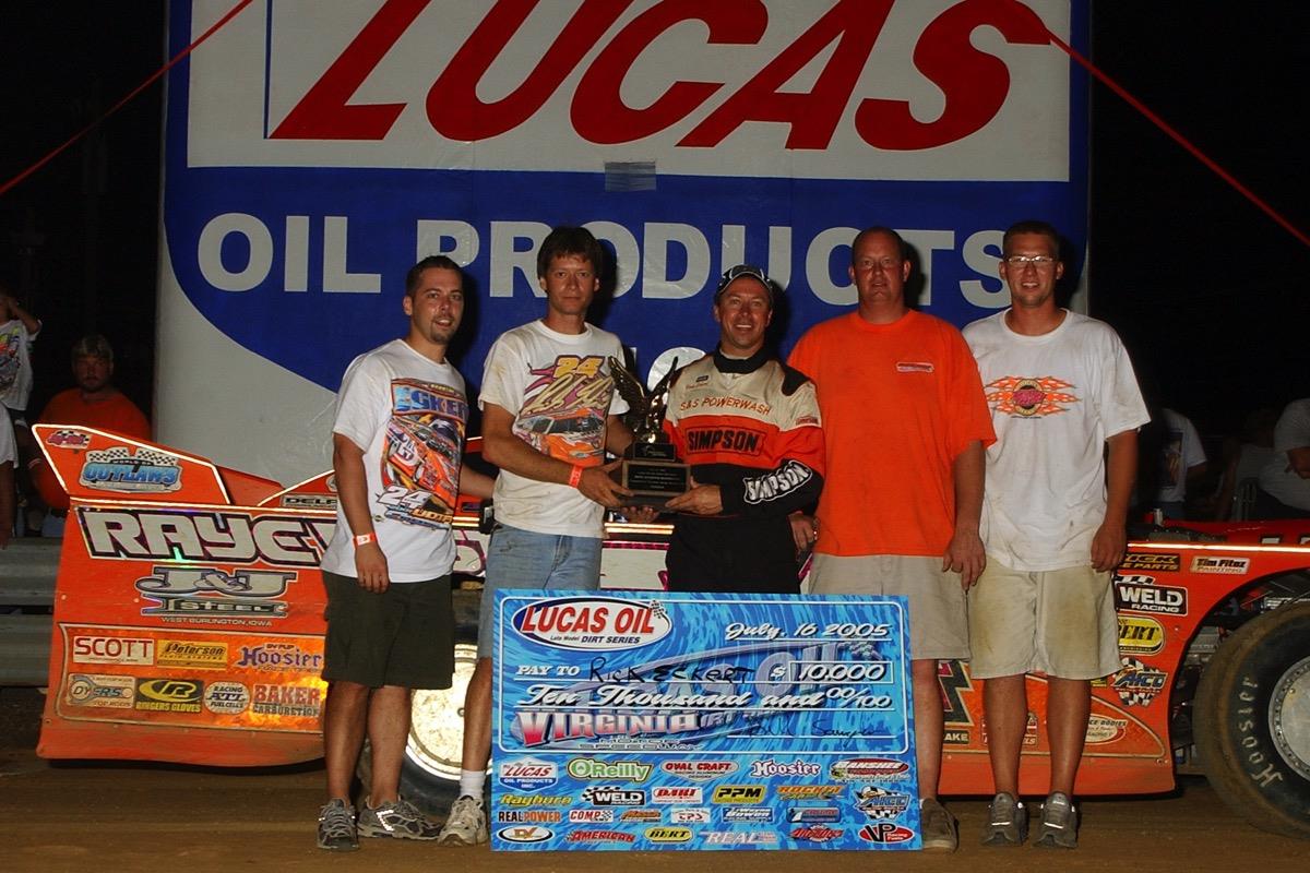 Rick Eckert Mows 'Em Down in the "Dixie Chopper Showdown" at Virginia Motor Speedway