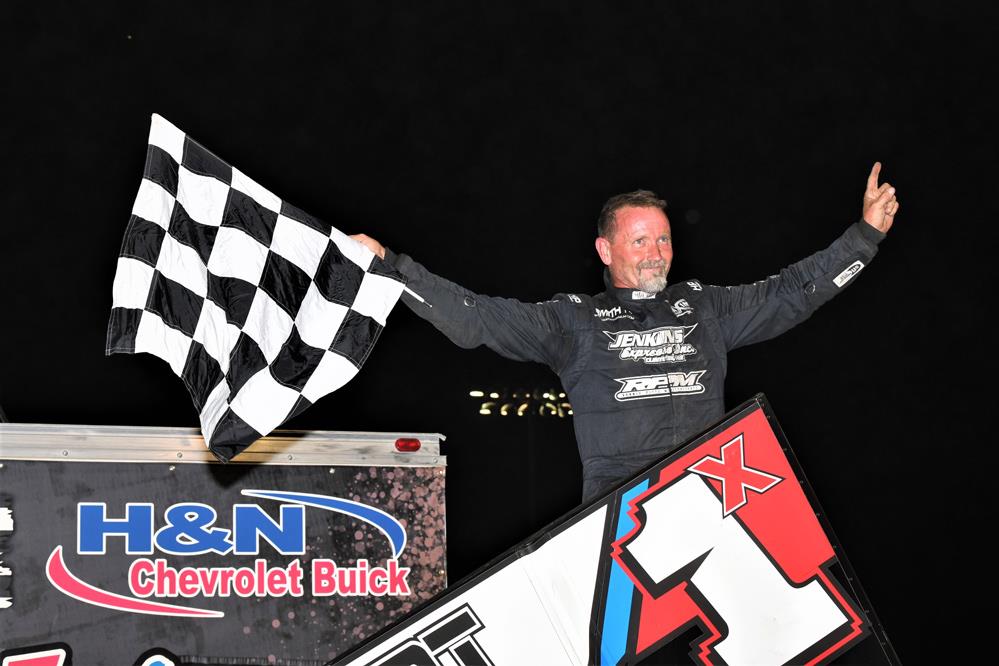 It’s a Blue Ribbon Showing For Tim Crawley At Clay County Fair Speedway