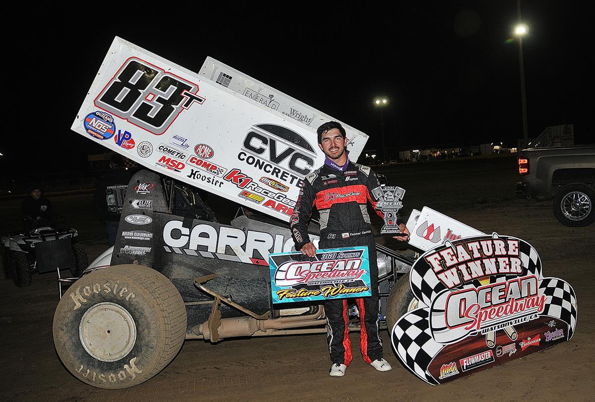 CARRICK GOES TWO-IN-A-ROW WITH OCEAN SPRINTS IN WATSONVILLE
