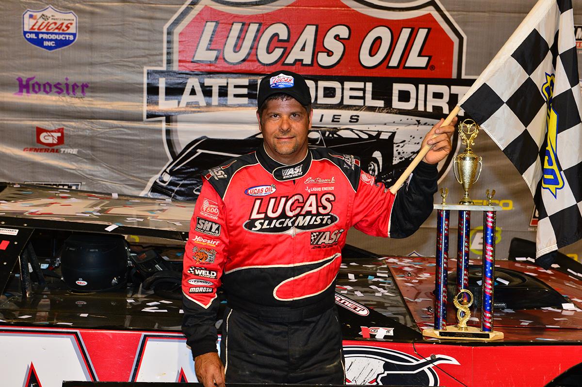 Pearson Wins in a Fantastic Finish at Wythe Raceway Saturday Night
