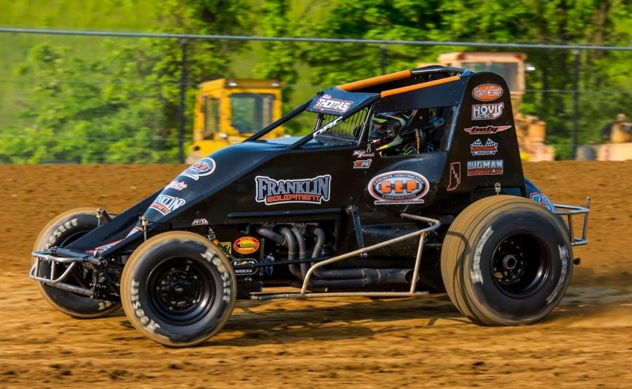 Thomas Thrases Field in Flag-To-Flag Brownstown Rout