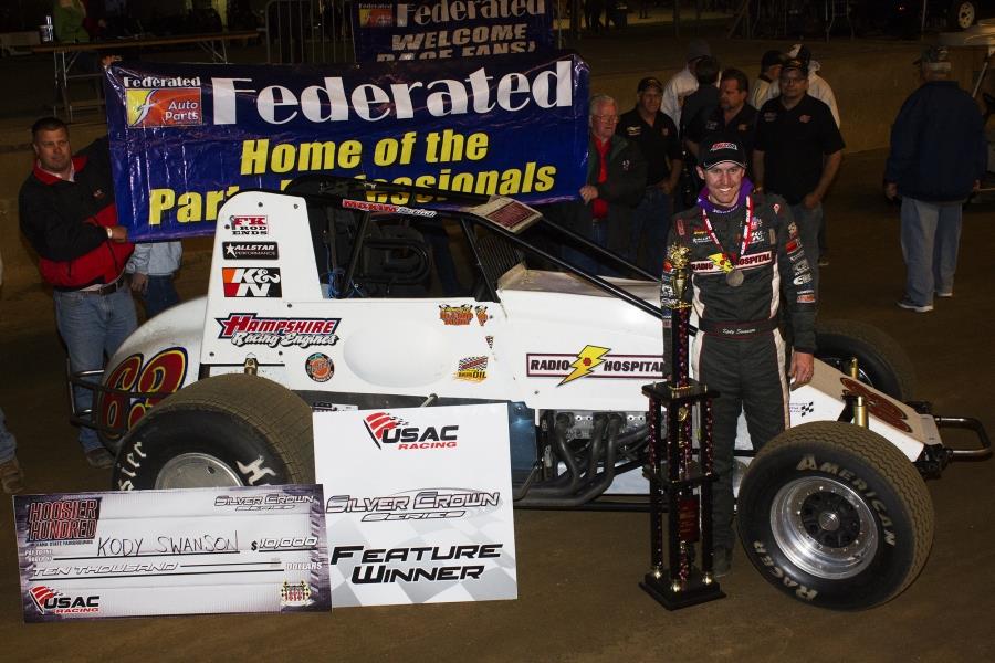Kody Swanson Goes Back-To-Back with Hoosier Hundred Win