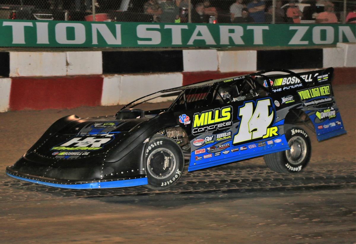 Swainsboro Raceway (Swainsboro, Ga.) – Hunt the Front Super Dirt Series – May 19th, 2023. (Richard Barnes photo)