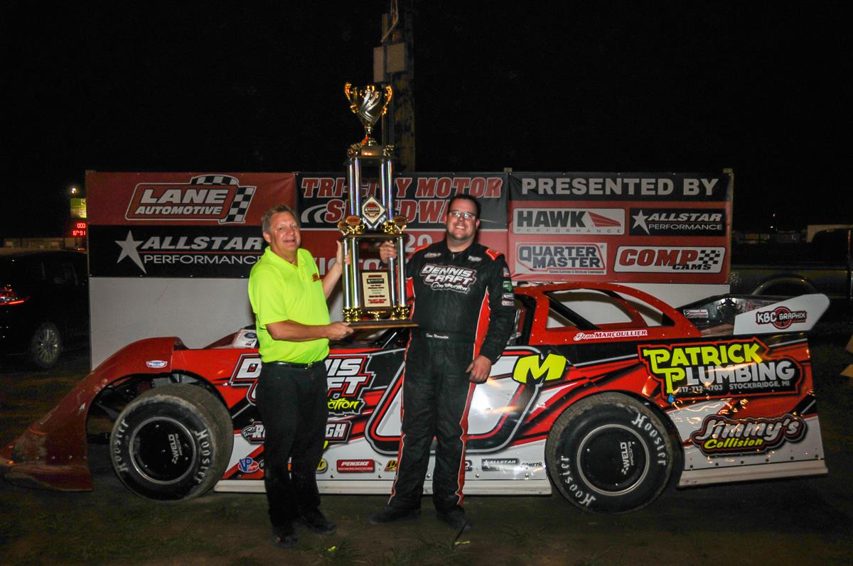 Marcoullier Wins Challenge Series Finale at TCMS